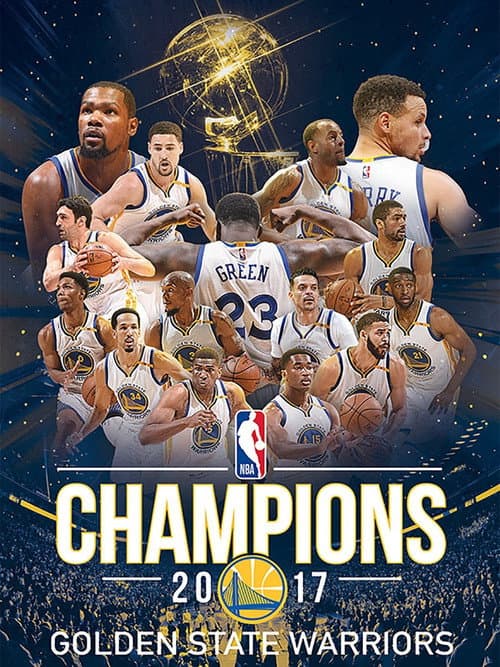 Постер: 2017 NBA Champions: Golden State Warriors