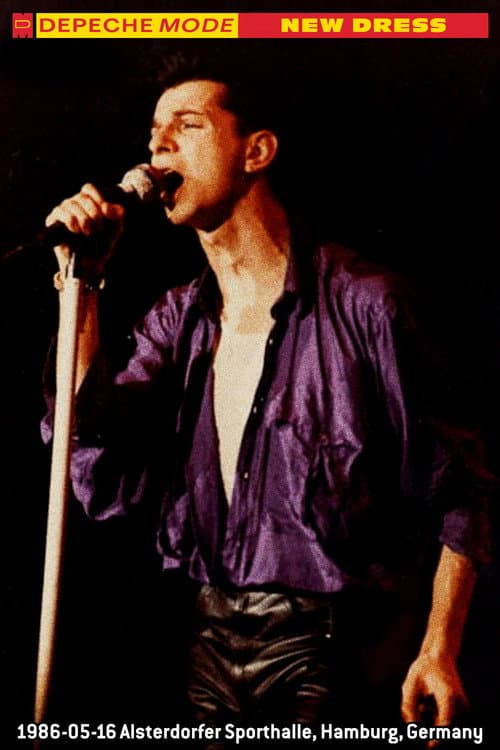 Постер: Depeche Mode: New Dress · Hamburg