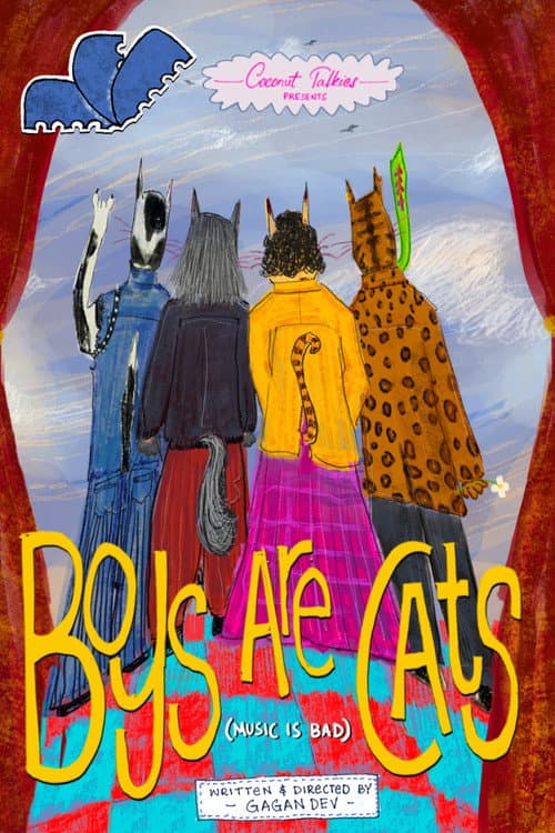 Постер: Boys Are Cats (music is bad)
