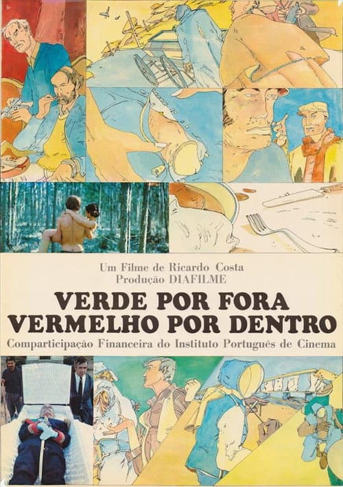 Постер: Verde por Fora, Vermelho por Dentro