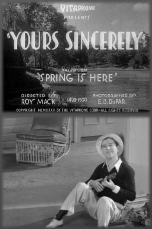 Постер: Yours Sincerely