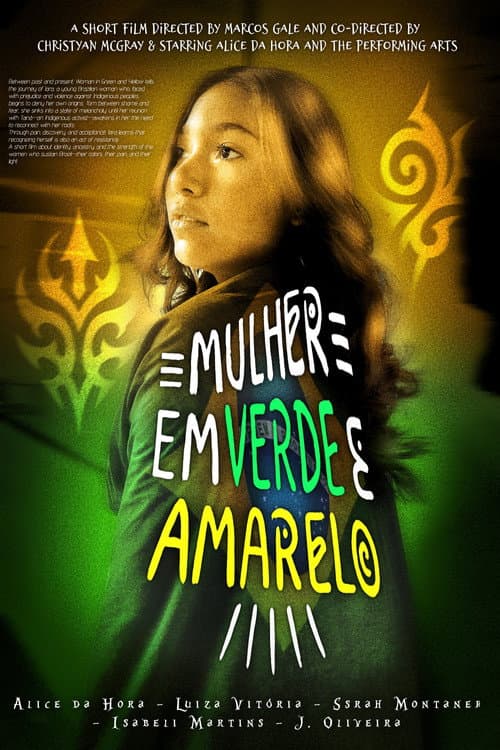 Постер: Mulher em Verde e Amarelo