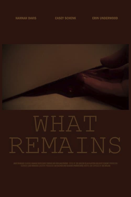 Постер: What Remains