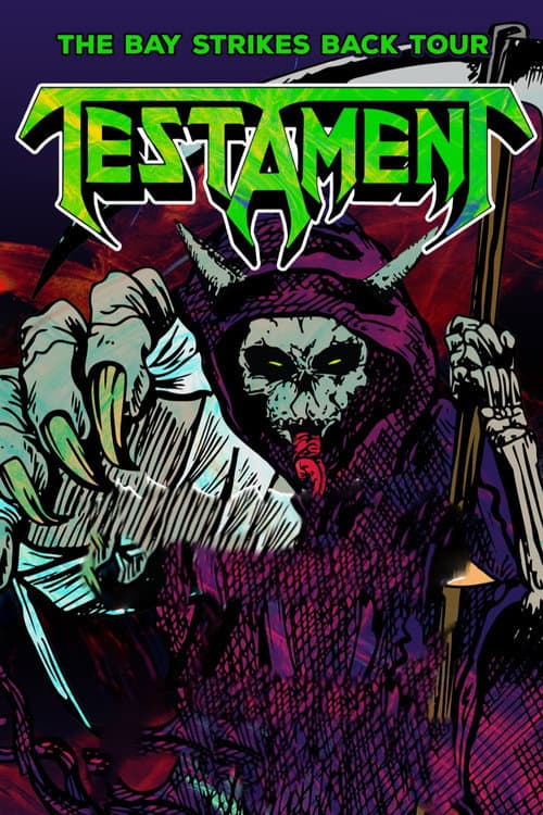 Постер: Testament  - The Bay Strikes Back Tour