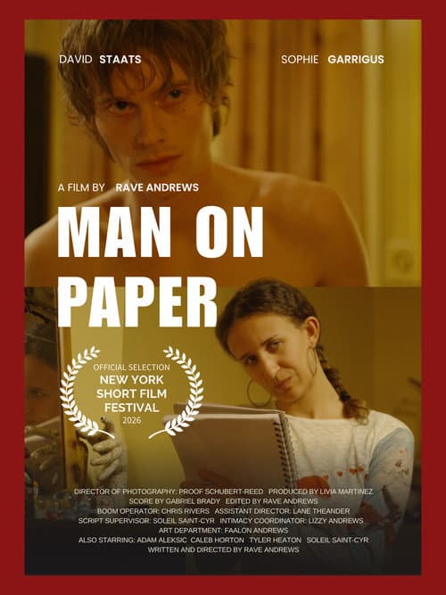 Постер: Man on Paper