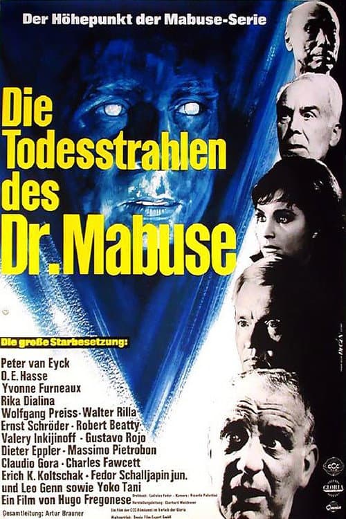 Постер: Die Todesstrahlen des Dr. Mabuse