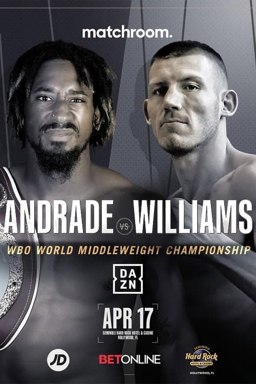 Постер: Demetrius Andrade vs. Liam Williams