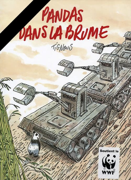 Постер: Pandas dans la brume: Dépliant