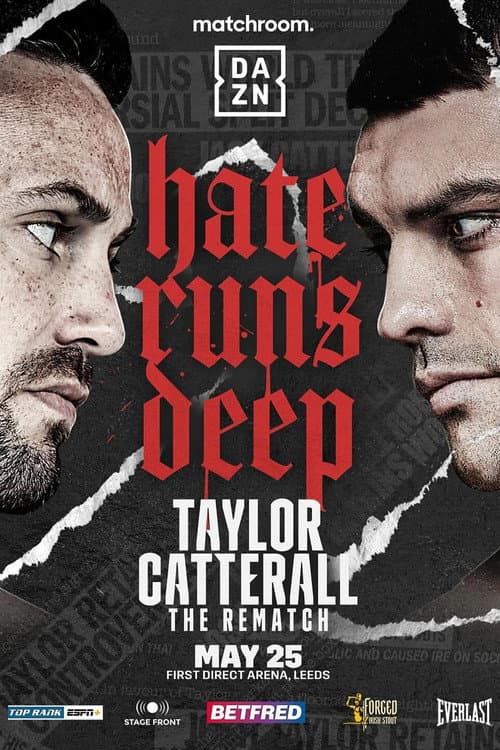 Постер: Josh Taylor vs. Jack Catterall II