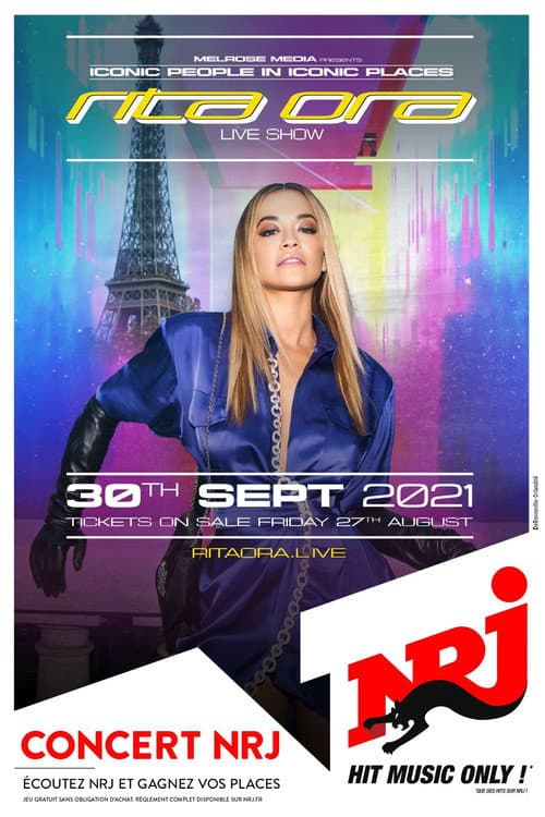 Постер: Rita Ora: At the Eiffel Tower