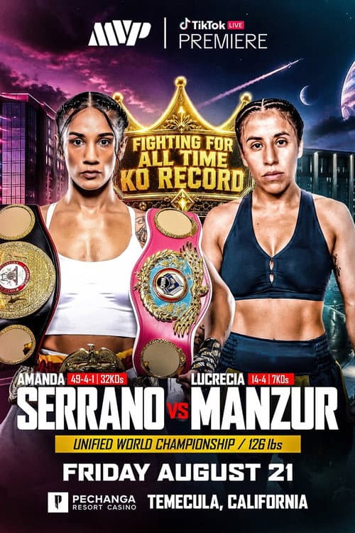 Постер: Amanda Serrano vs. Lucrecia Anabella Manzur