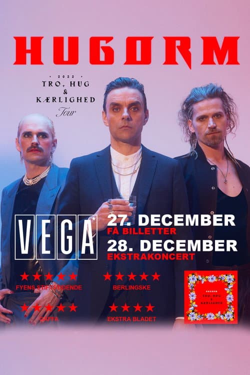 Постер: HUGORM - Live at VEGA 28.12.2022