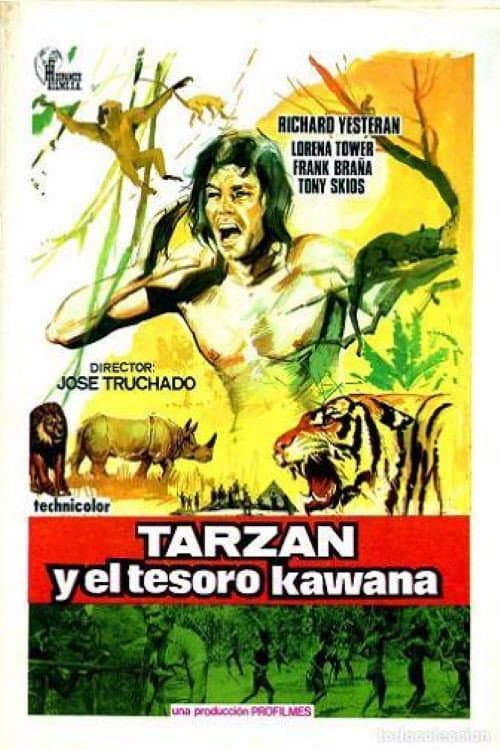 Постер: Tarzán y el tesoro Kawana