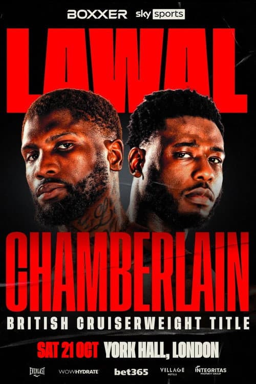 Постер: Mikael Lawal vs. Isaac Chamberlain