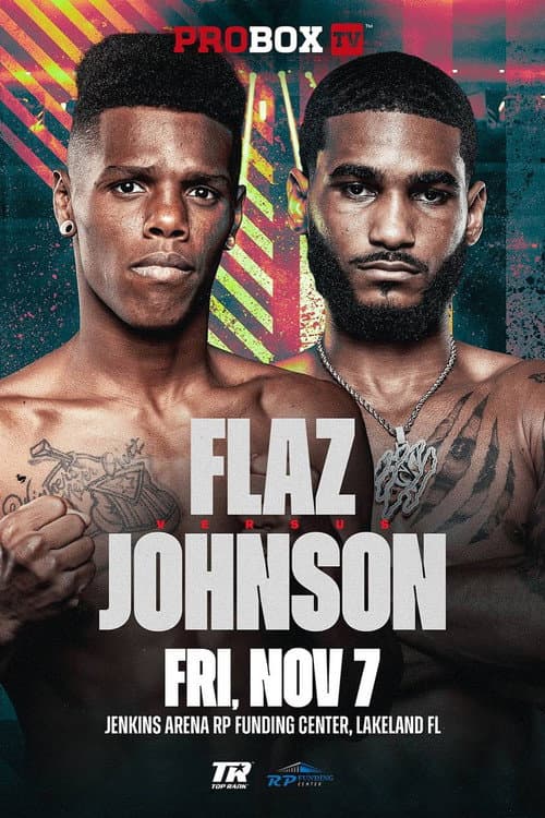 Постер: Nicklaus Flaz vs. Delante Johnson