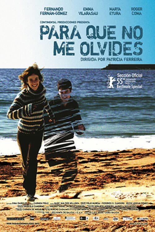 Постер: Para que no me olvides