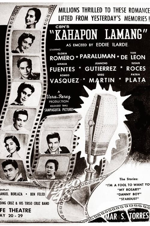 Постер: Kahapon Lamang