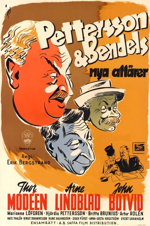 Постер: Pettersson & Bendels nya affärer
