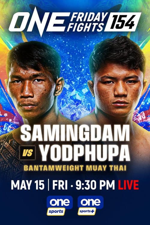 Постер: ONE Friday Fights 154: Samingdam vs. Yodphupa
