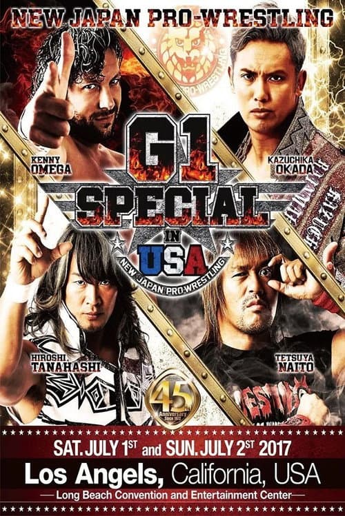 Постер: NJPW G1 Special in USA 2017 - Night 1