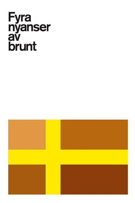 Постер: Fyra nyanser av brunt
