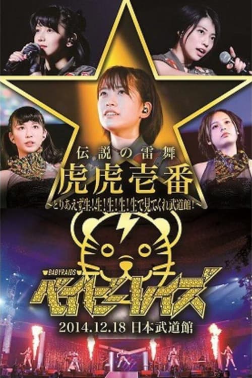 Постер: ベイビーレイズ伝説の雷舞! -虎虎一番- ～とりあえず生!生!生!生!生!で見てくれ武道館～ 2014.12.18 日本武道館
