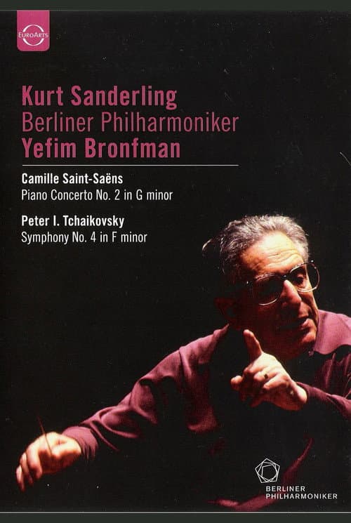 Постер: Kurt Sanderling conducts Saint-Saëns and Tchaikovsky – With Yefim Bronfman
