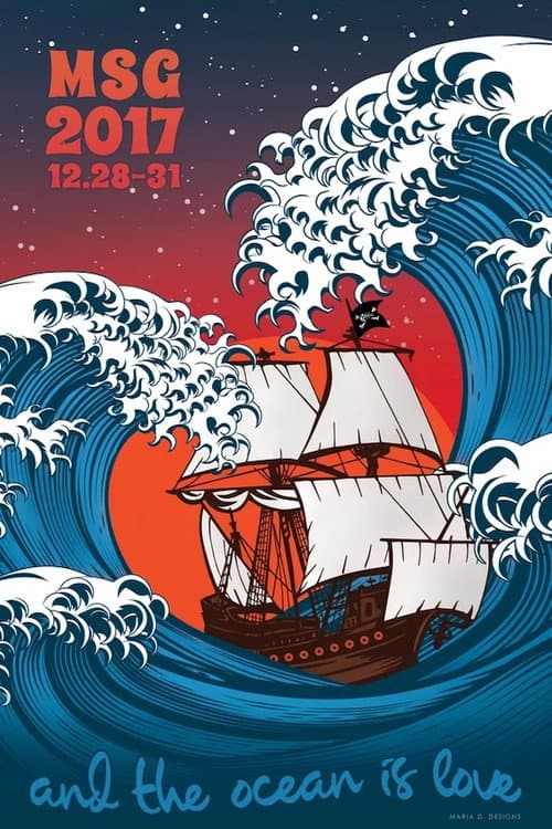 Постер: Phish 2017-12-31 Madison Square Garden, New York, NY