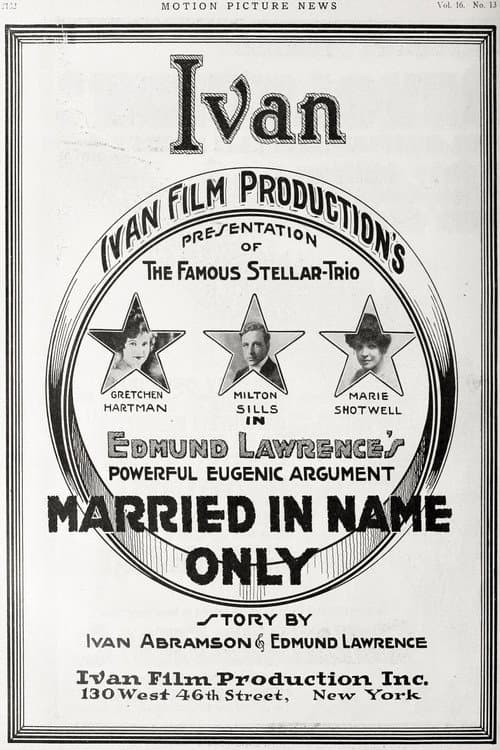 Постер: Married in Name Only