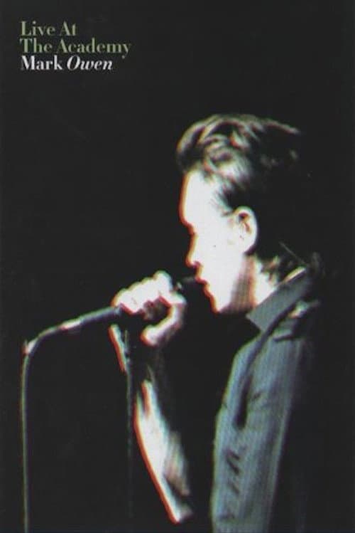 Постер: Mark Owen: Live at The Academy