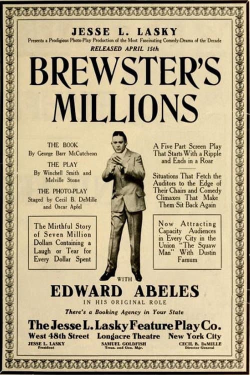 Постер: Brewster's Millions