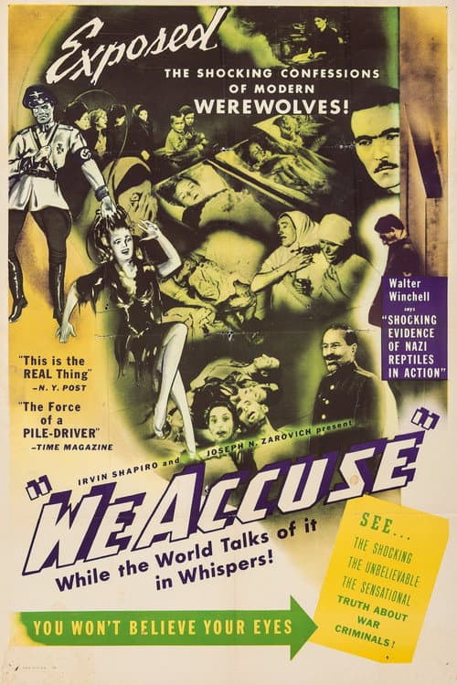 Постер: We Accuse
