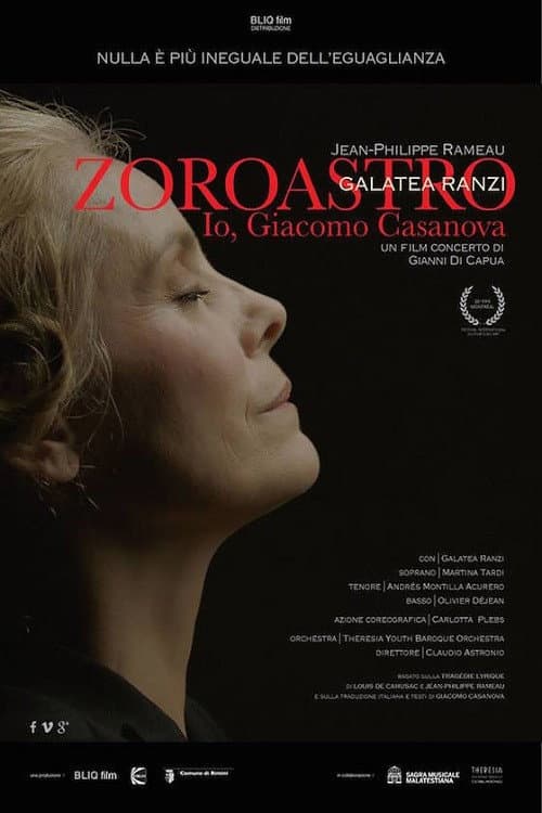 Постер: Zoroastro. Io, Giacomo Casanova.