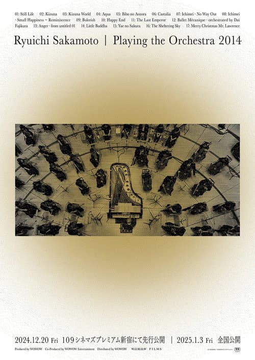 Постер: Ryuichi Sakamoto | Playing the Orchestra 2014