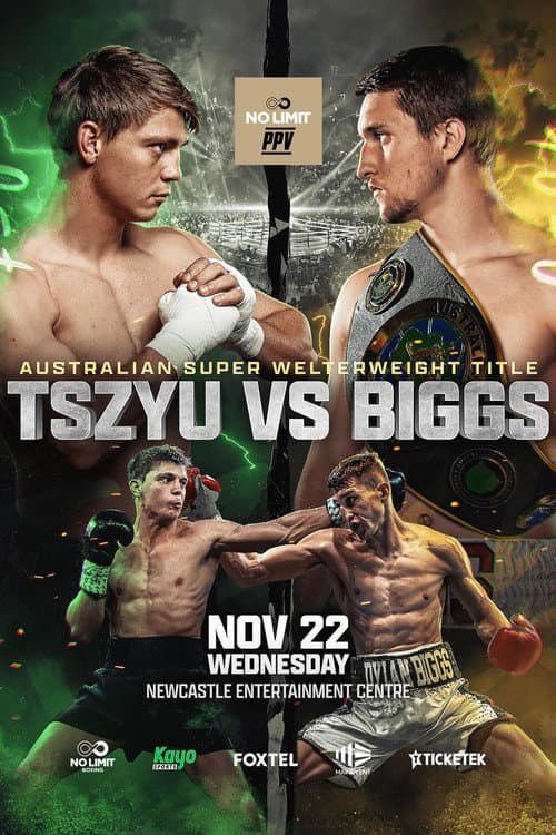 Постер: Nikita Tszyu vs. Dylan Biggs
