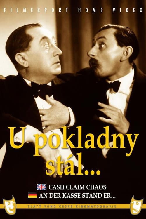 Постер: U pokladny stál…