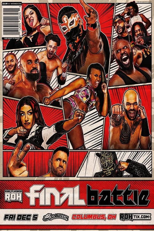 Постер: ROH Final Battle 2025