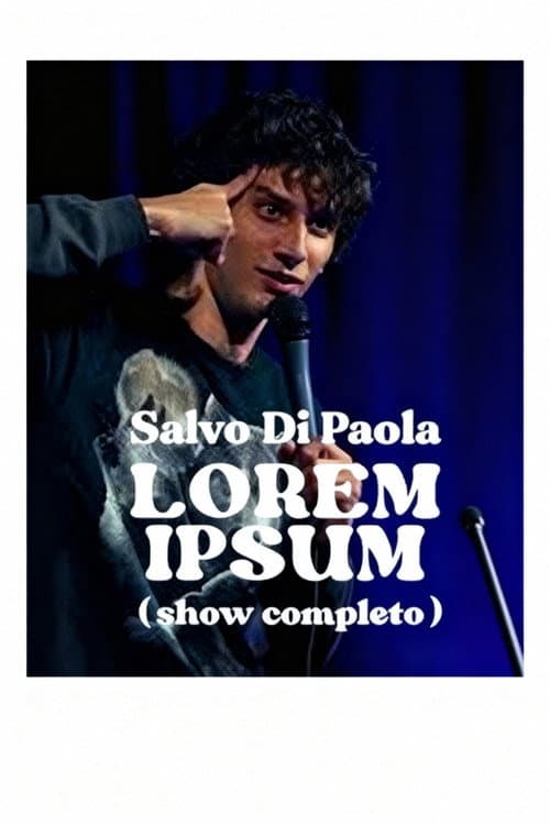 Постер: Salvo Di Paola: Lorem Ipsum