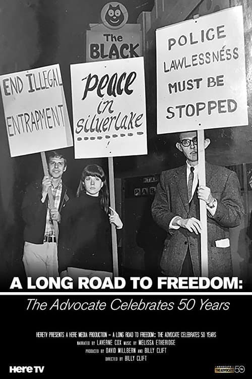 Постер: The Advocate Celebrates 50 Years: A Long Road to Freedom