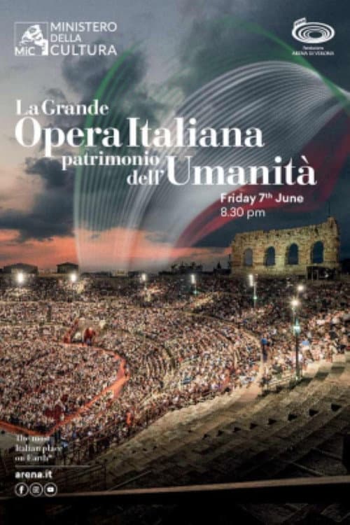 Постер: La grande Opera Italiana patrimonio dell'umanità