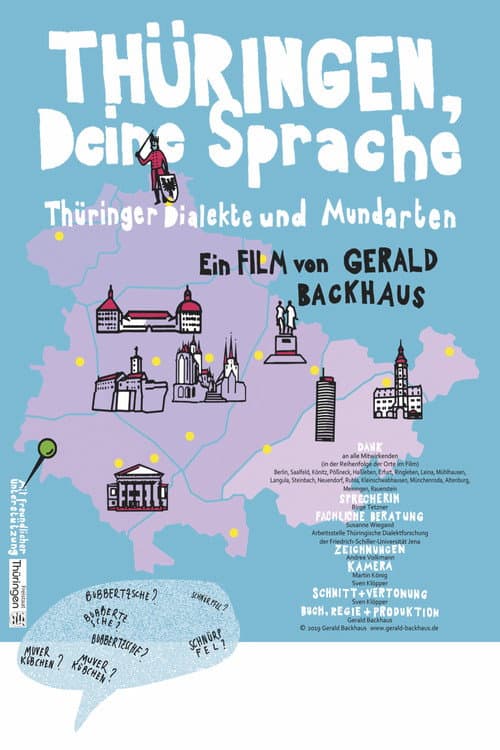 Постер: Thüringen, Deine Sprache