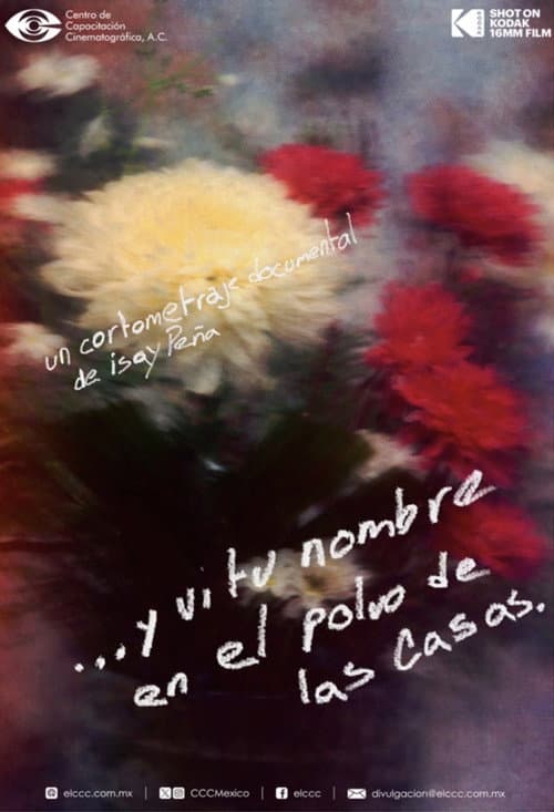 Постер: …y vi tu nombre en el polvo de las casas.