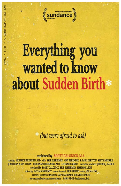 Постер: Everything You Wanted to Know About Sudden Birth (but were afraid to ask)