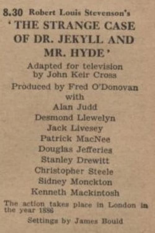 Постер: The Strange Case of Dr. Jekyll and Mr. Hyde