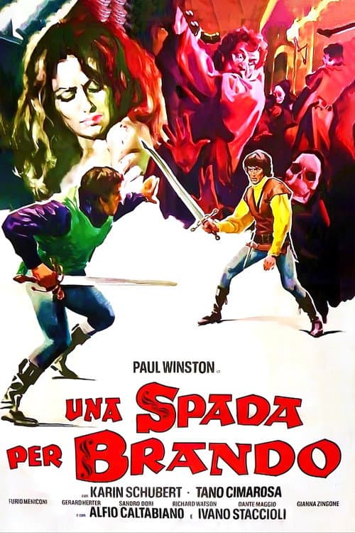 Постер: Una spada per Brando
