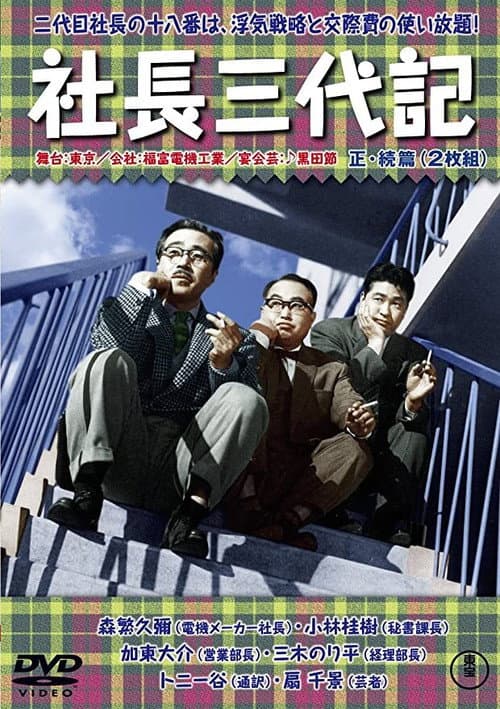 Постер: 社長三代記