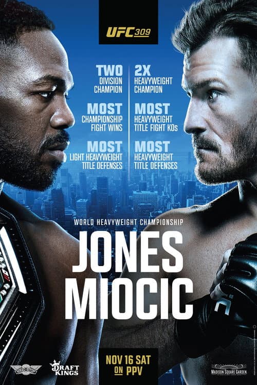 Постер: UFC 309: Jones vs. Miocic