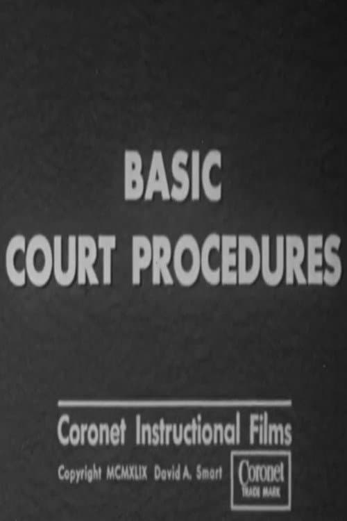 Постер: Basic Court Procedures
