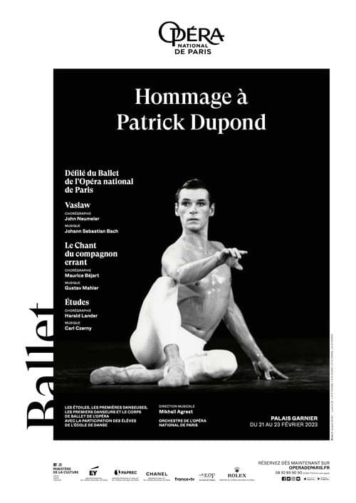 Постер: Opéra de Paris : Hommage à Patrick Dupond