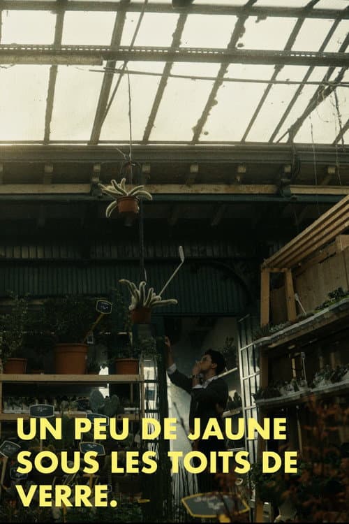 Постер: Un peu de jaune sous les toits de verre